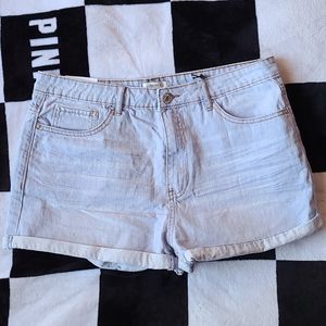 Forever 21 high rise denim shorts (31)